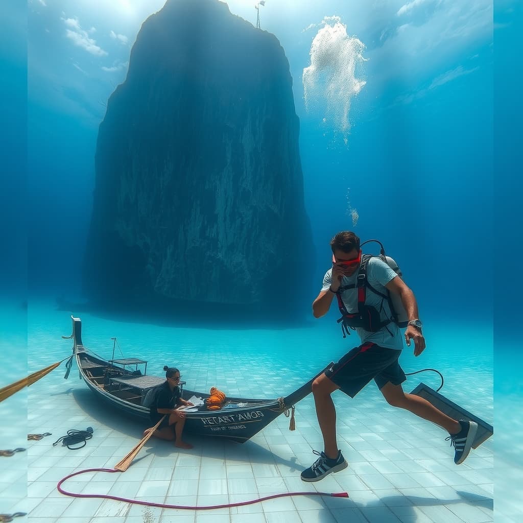 Illustration : Polémique à Maya Bay : des touristes français sanctionnés pour baignade interdite