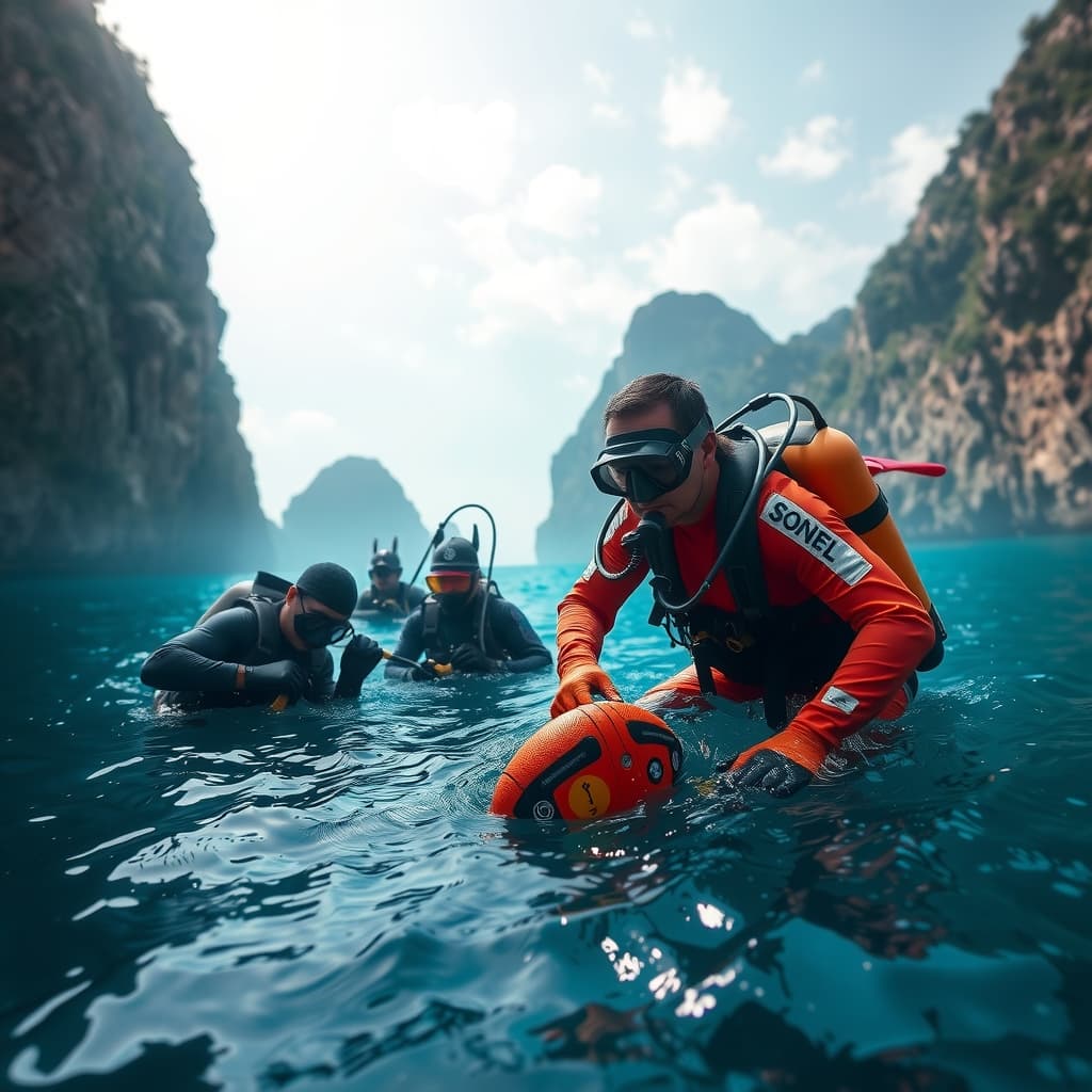 Illustration : La face sombre des secouristes : entre heroisme et criminalite