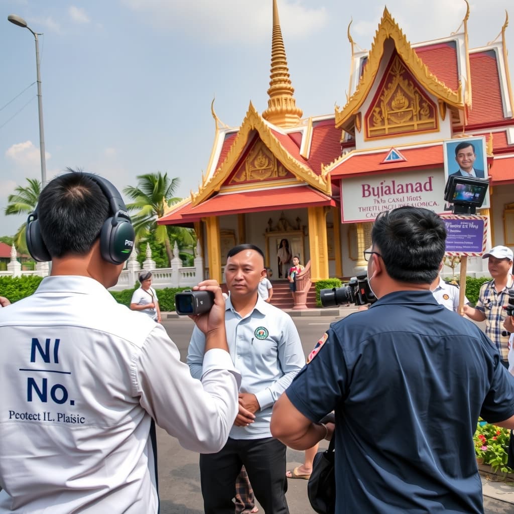 Illustration : Tensions frontalières : le ton monte entre le Cambodge et la Thaïlande