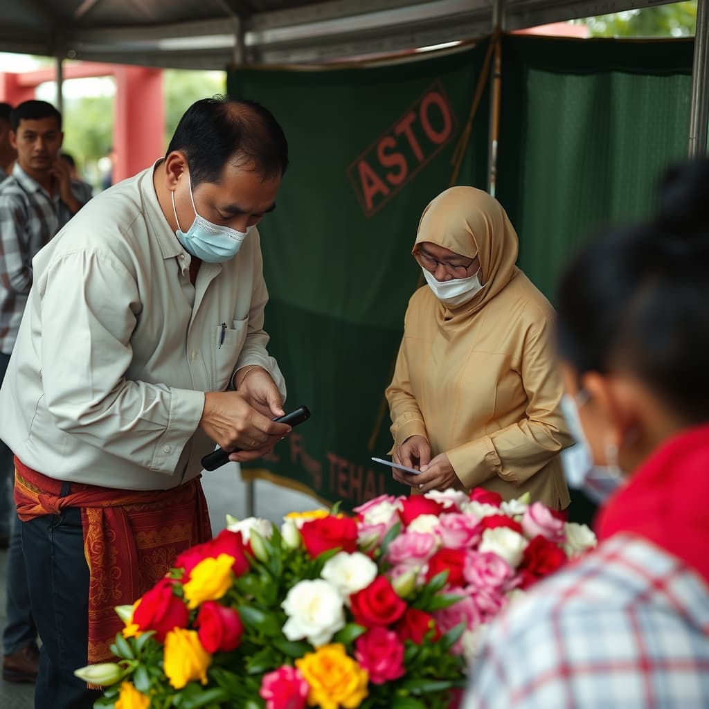 Illustration : Des adieux insolites : des danseuses de bar célèbrent des funérailles