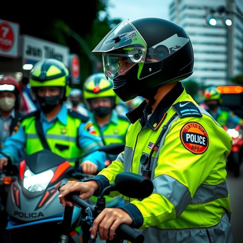 Illustration : Sécurité à Phuket : vaste coup de filet contre les conducteurs sans permis à Patong