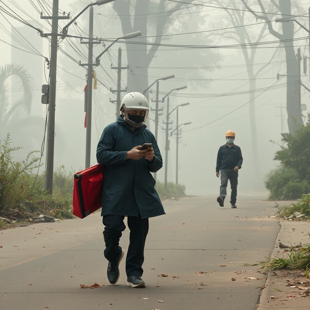 Illustration : Pollution atmosphérique : le Premier ministre durcit le ton depuis Chiang Mai