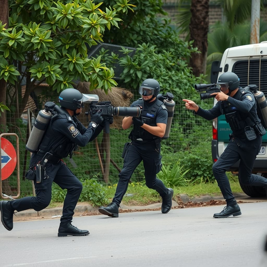 Illustration : Drame à Bangkok : un policier impliqué dans une fusillade