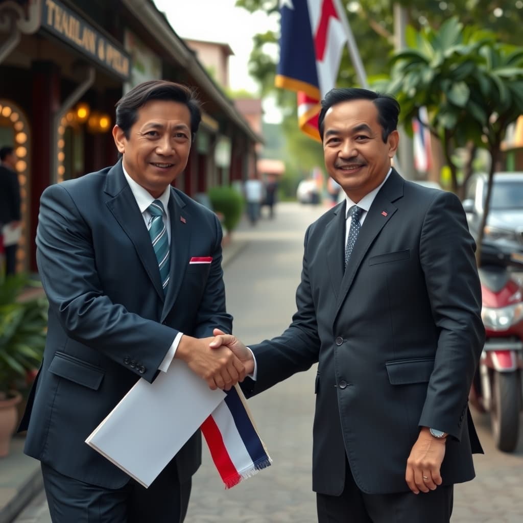Illustration : Renforcement des liens stratégiques entre Paris et Bangkok