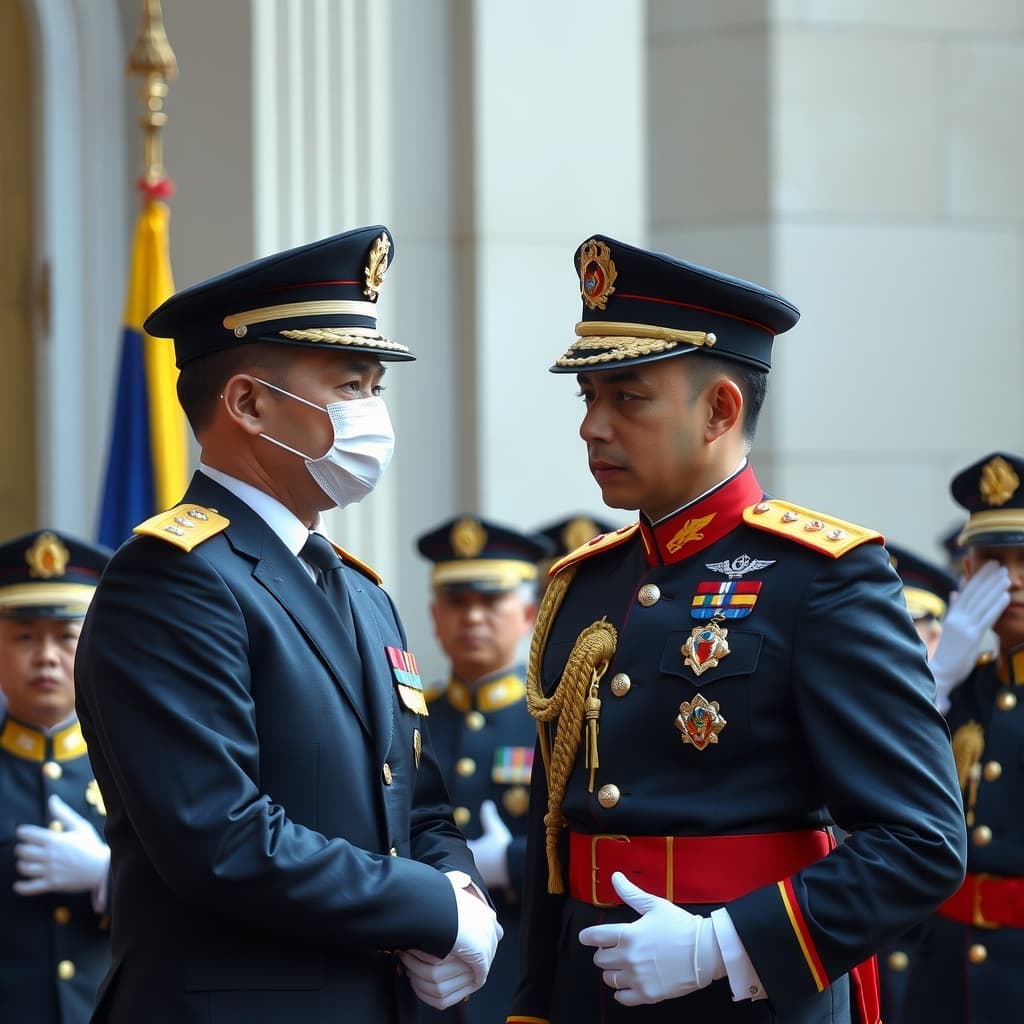 Illustration : Le couple royal thaïlandais en visite officielle de prestige en Suède