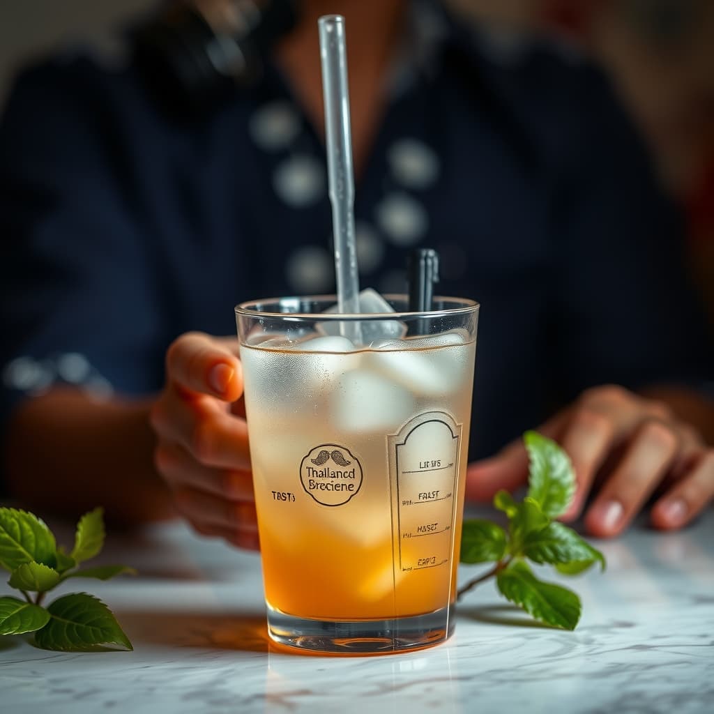 Illustration : Le thé glacé thaïlandais s'impose parmi l'élite mondiale des boissons