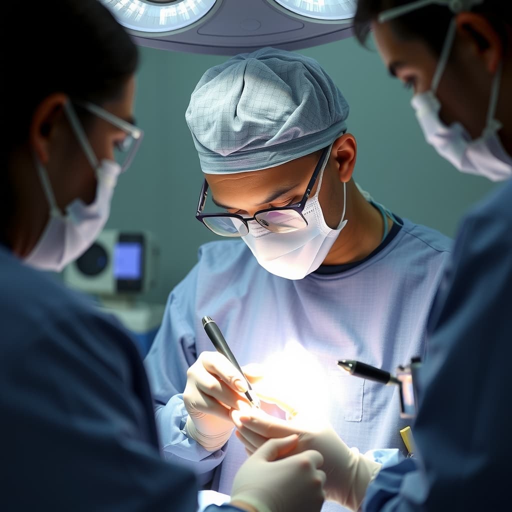 Illustration : Première chirurgie à distance réussie entre Pékin et Bangkok