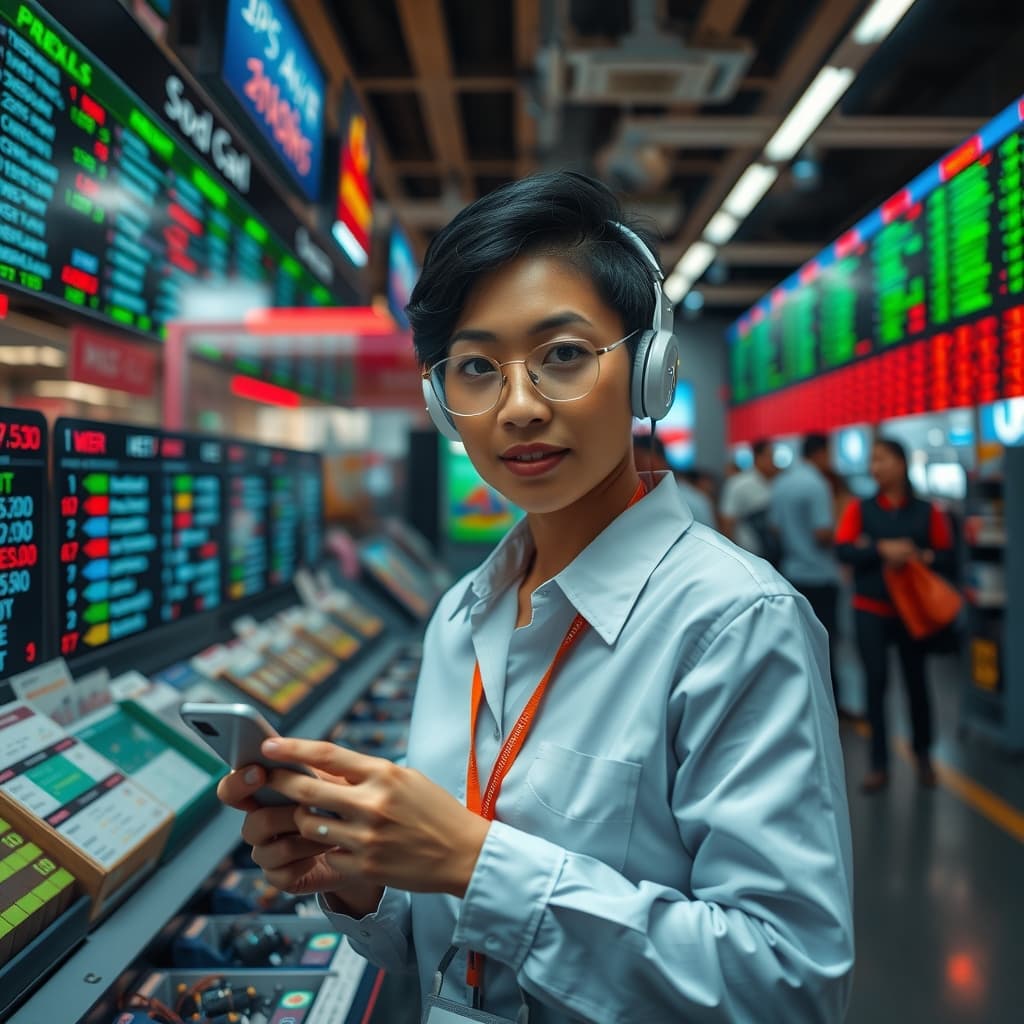Illustration : Les marchés thaïlandais dynamisés par l'intelligence artificielle