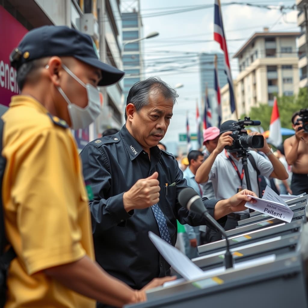 Illustration : Elections municipales : la course à la mairie de Bangkok s'intensifie