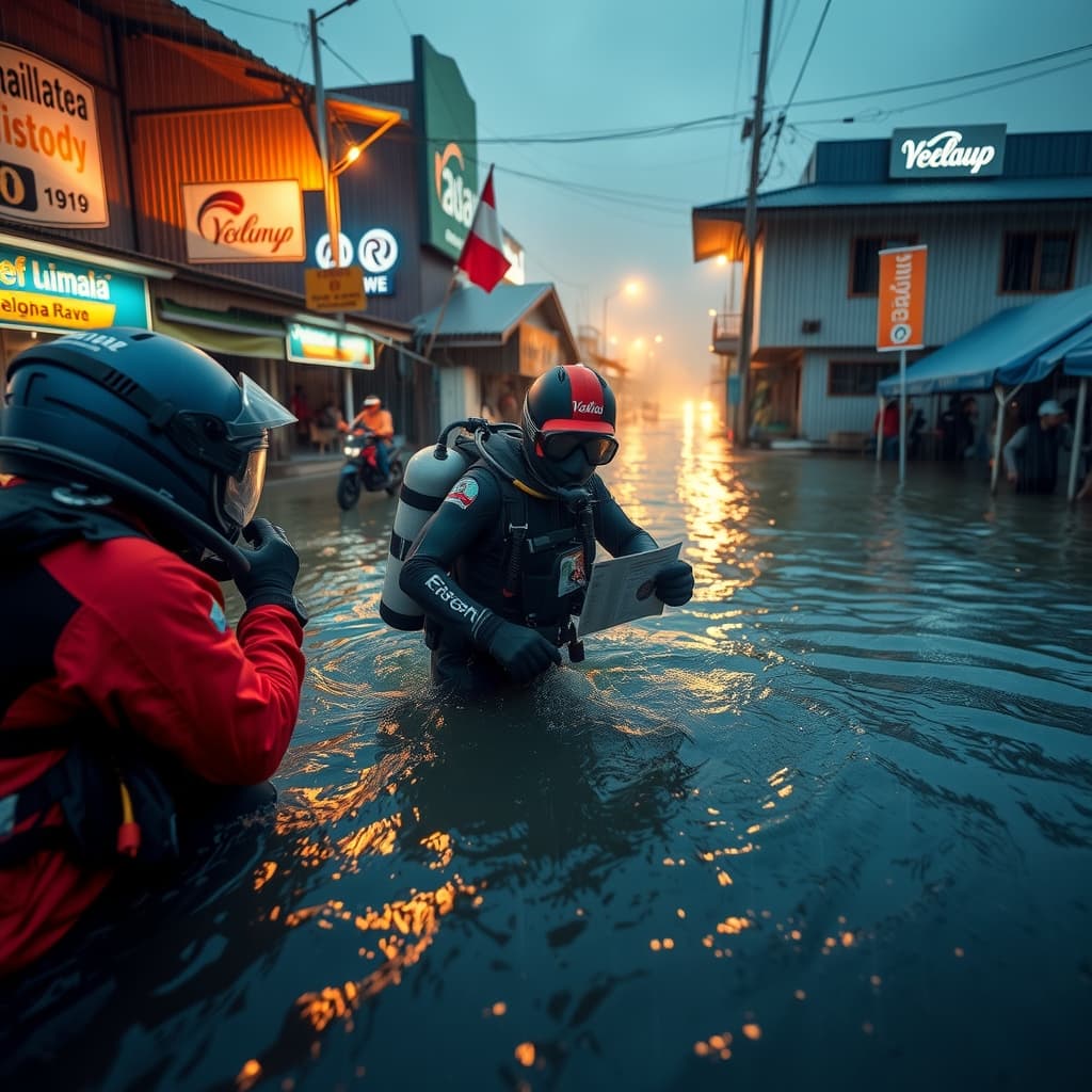 Illustration : La Thaïlande face à l'urgence des inondations