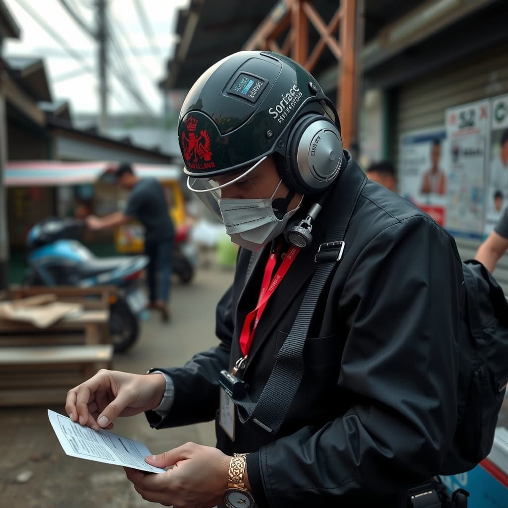 Illustration : Enquête sur des entreprises suspectes dans le quartier de Huai Khwang