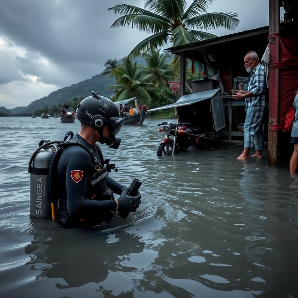 Illustration : Phuket et le Nord face aux intempéries