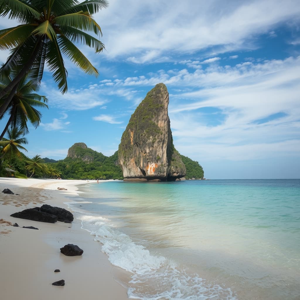Illustration : Libération et réaménagement de Nui Beach à Phuket