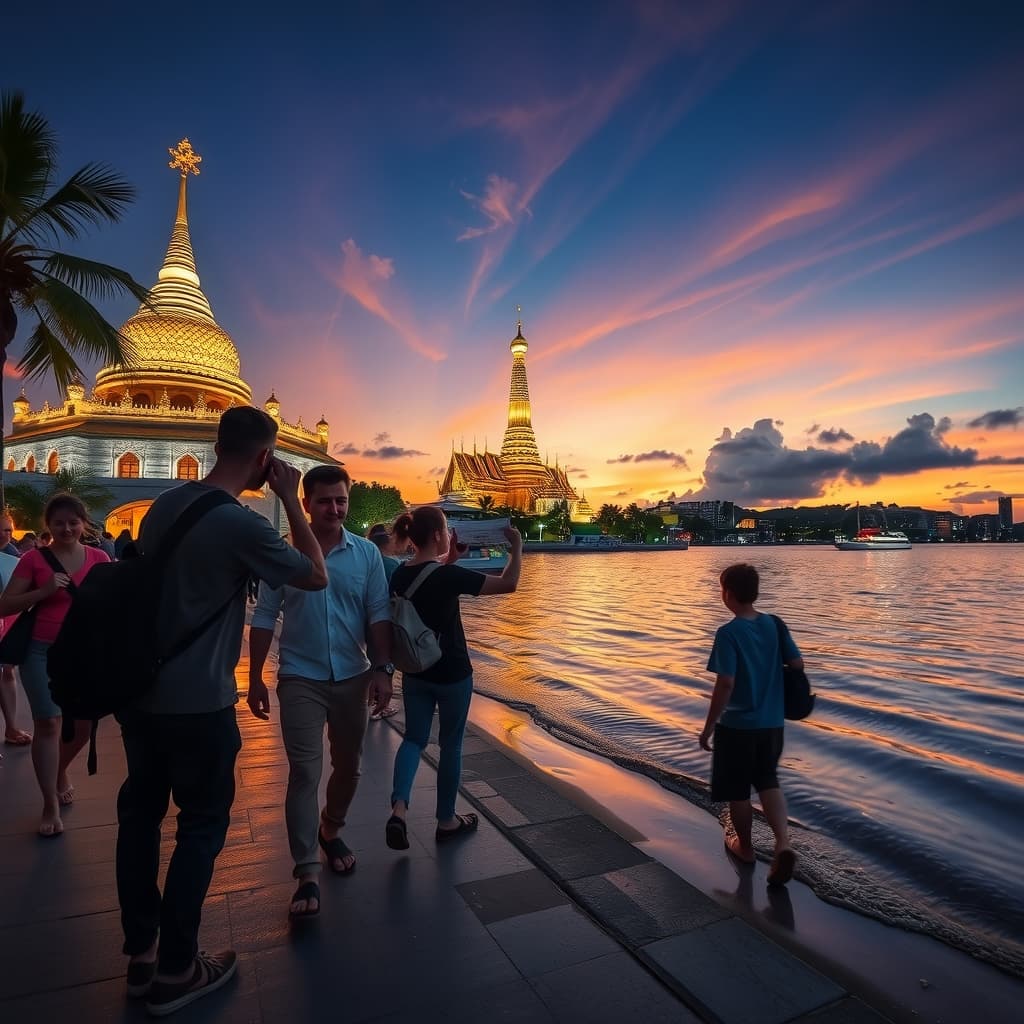 Illustration : Accélération de la reprise touristique en Thaïlande