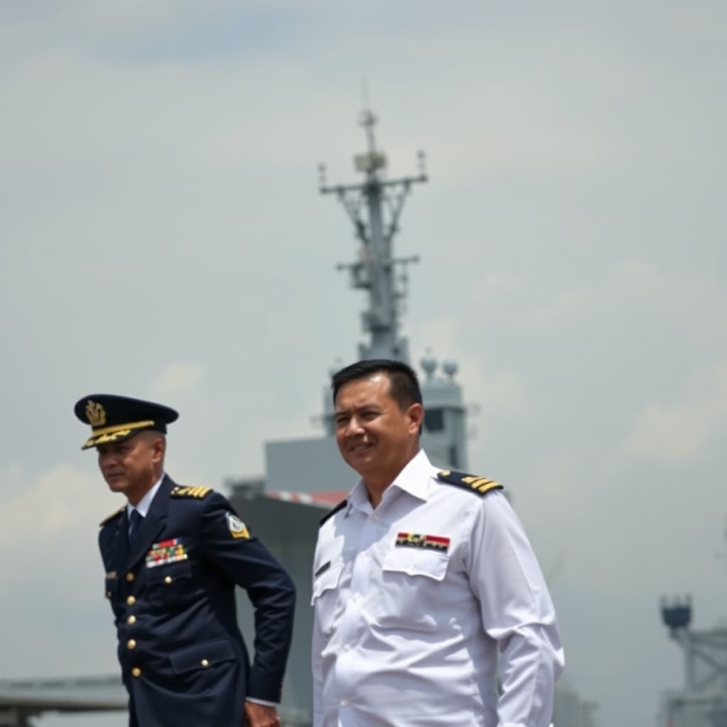 Illustration : Escale historique pour l'USS Abraham Lincoln