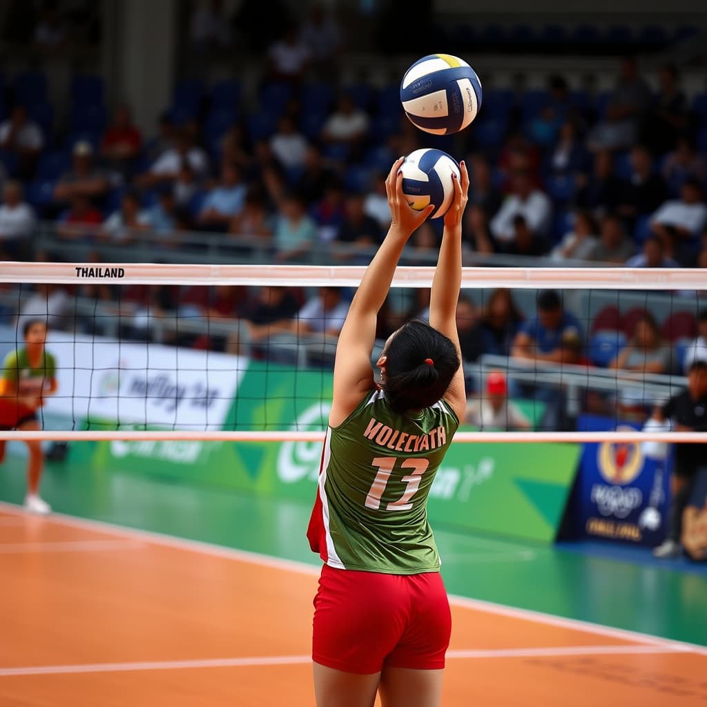 Illustration : Un exploit historique pour le volley-ball thaïlandais